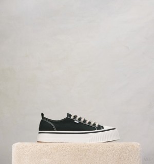 Ami Paris Low Top Ami Sn1980 Sneakers Negros | WSFW6511