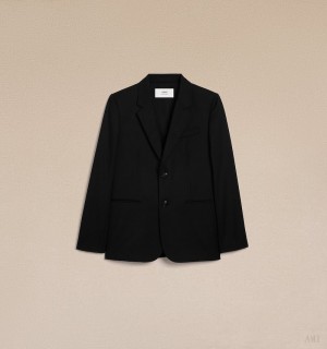 Ami Paris Two Buttons Jacket Negros | VTNK0010