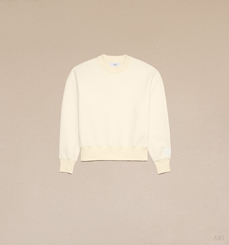 Ami Paris Ami Alexandre Mattiussi Sweatshirt Blancos | ITKD6513