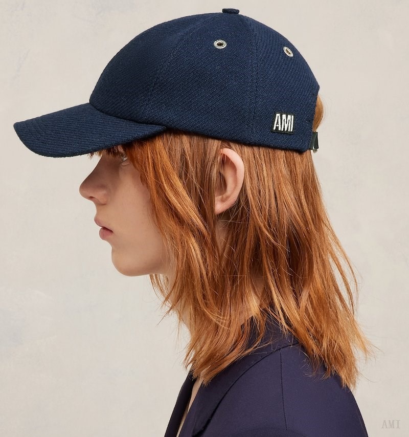 Ami Paris Ami Patch Cap Azules | SADZ0797