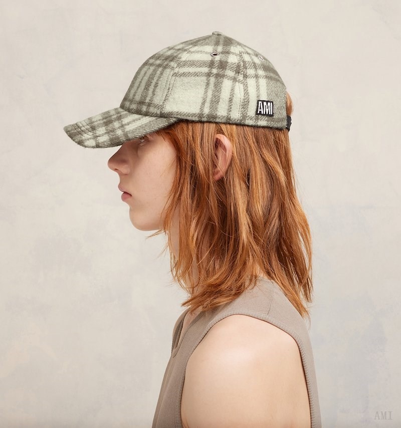 Ami Paris Ami Patch Cap Blancos | SUPI0203