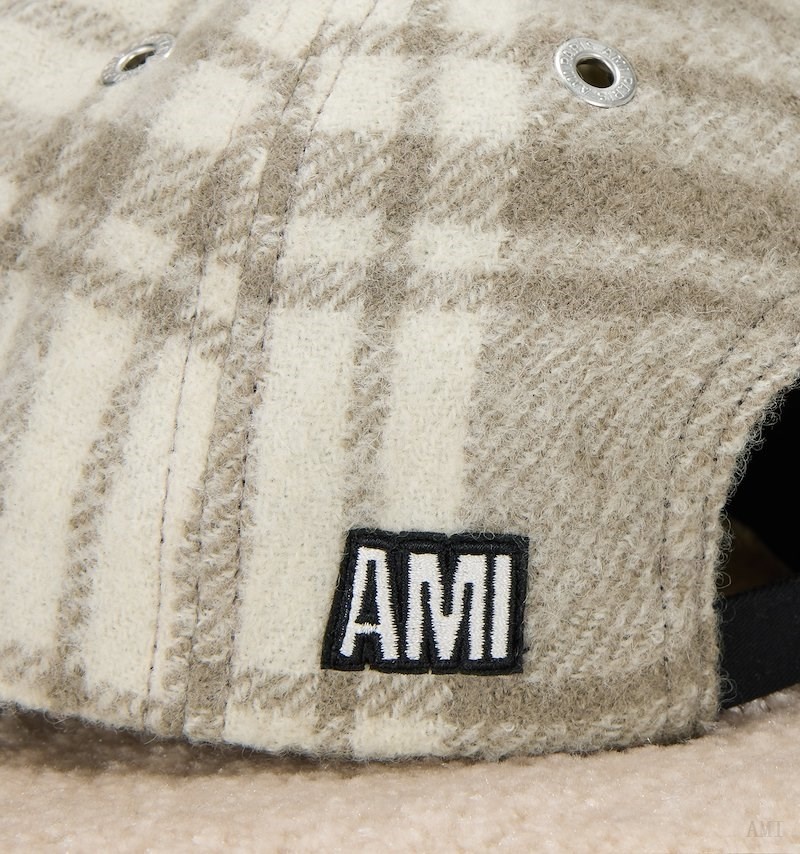 Ami Paris Ami Patch Cap Blancos | SUPI0203