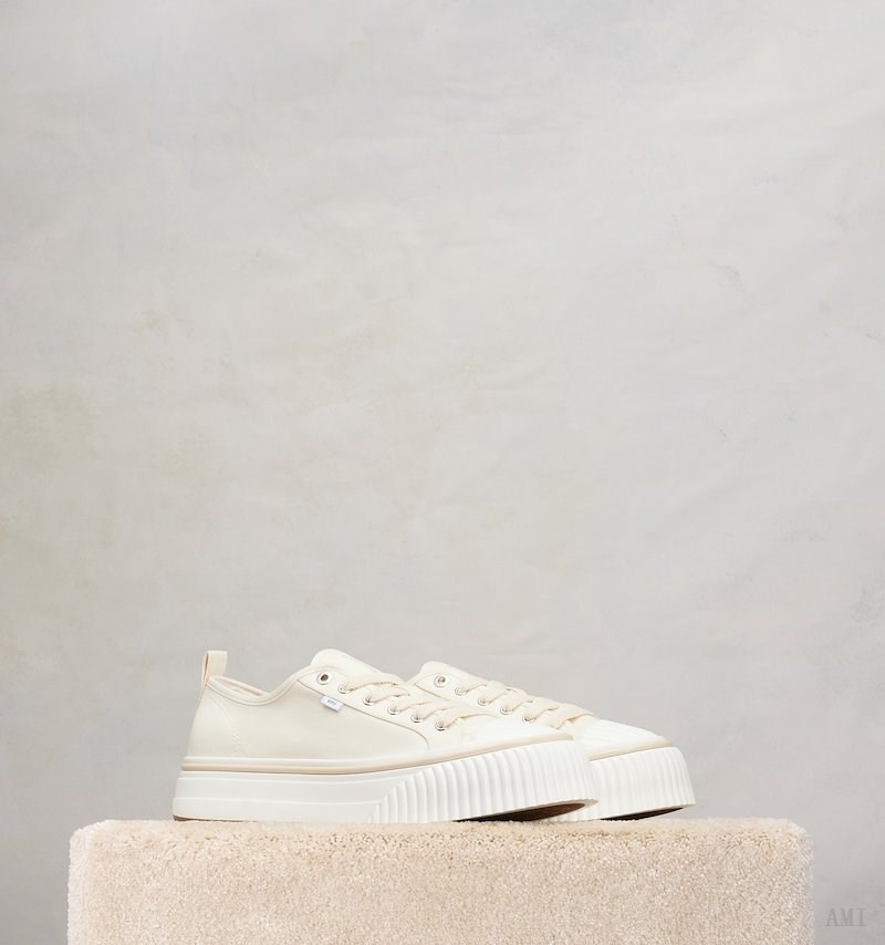 Ami Paris Low Top Ami Sn1980 Sneakers Blancos | IAVR9390