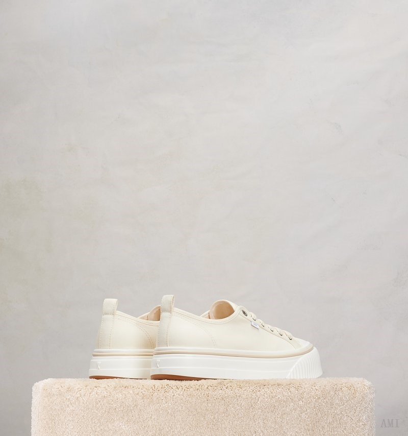 Ami Paris Low Top Ami Sn1980 Sneakers Blancos | IAVR9390