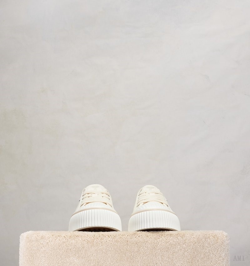 Ami Paris Low Top Ami Sn1980 Sneakers Blancos | IAVR9390