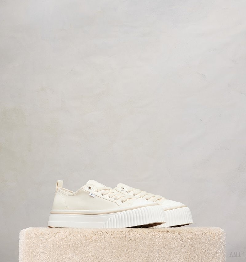 Ami Paris Low Top Ami Sn1980 Sneakers Blancos | PNCL8383